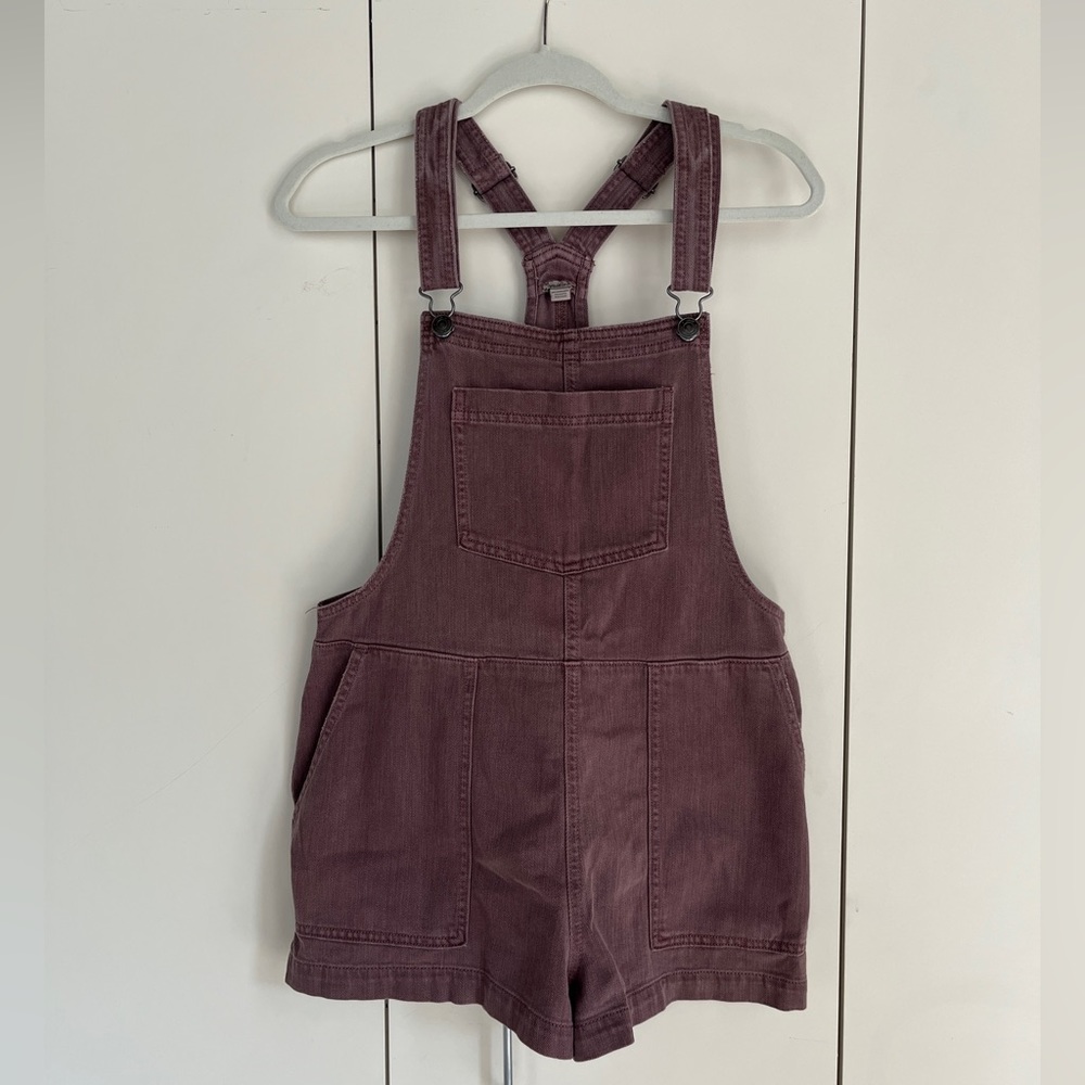 Aerie Werk & Play Denim Shortalls - size Medium